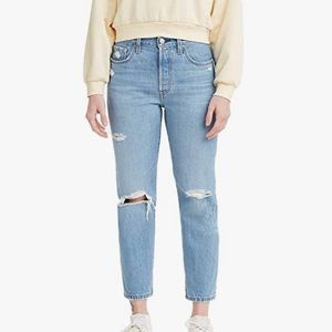 Levis NWOT 501 original cropped jeans